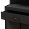 Baxton Studio Tannis Modern Dark Grey Finished Kitchen Cabinet 147-8316 - alternate 4
